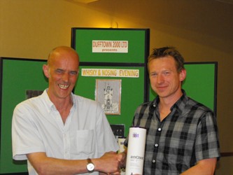 Nosing Competition Winner Rasmus Moller from Denmark